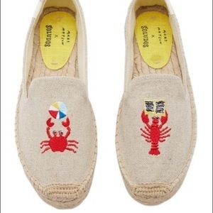 Soludos Lobster and Crab Espadrilles